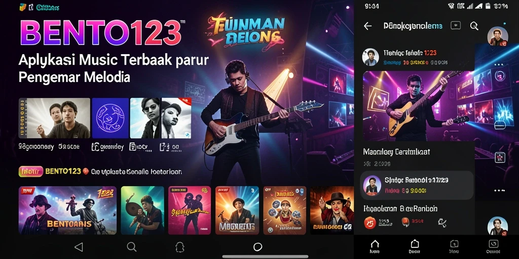 Tampilan permainan BENTO123 yang menampilkan kolaborasi sosial dalam musik.