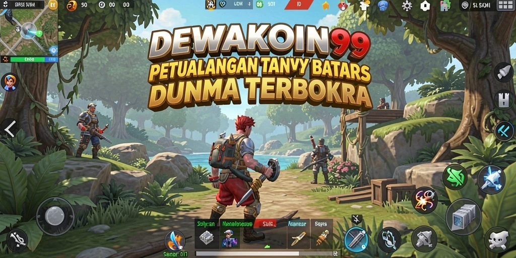 Tampilan gameplay yang menarik dari DEWAKOIN99 dengan pemandangan buka dunia yang luas.