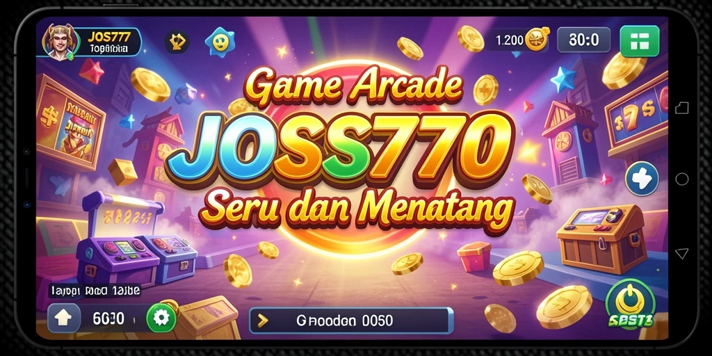 Tampilan gameplay seru dan penuh tantangan JOSS777.