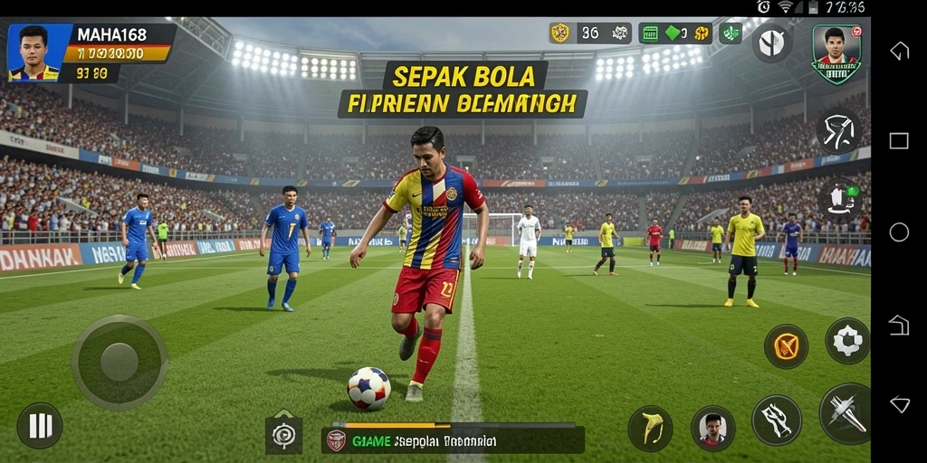 Tampilan menarik dari gameplay MAHA168 yang menunjukkan aksi di lapangan.