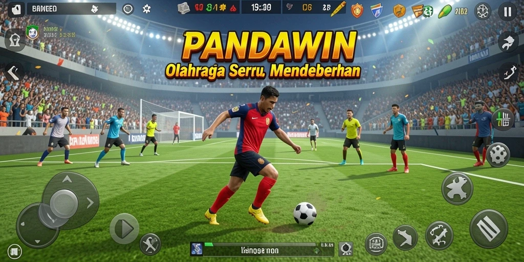 Gameplay seru dalam olahraga yang mendebarkan di PANDAWIN.
