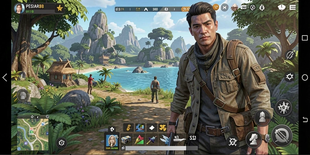 Gameplay PESIAR88 yang mendebarkan di dunia terbuka yang menakjubkan.
