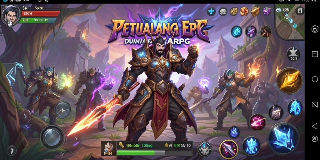 Tangkapan layar menunjukkan aksi penuh seru dalam SPN88.